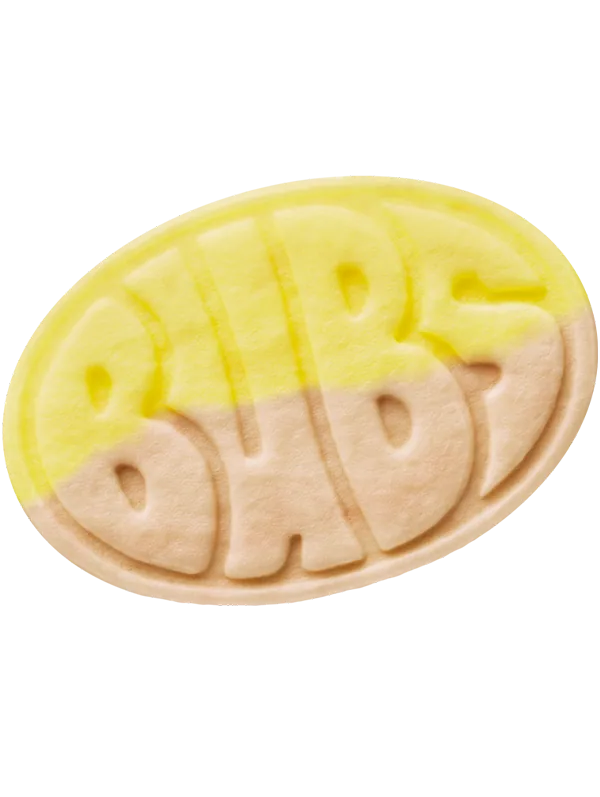 BUBS Banana Toffee OVALS · banan och kola